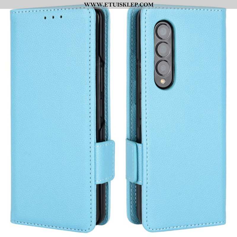 Etui Folio do Samsung Galaxy Z Fold 4 Winston Ze Sztucznej Skóry